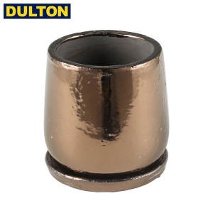 DULTON ラウンド ポット ブロンズ M ROUND POT BRONZE M (品番：G20-0196M/BZ) ダルトン インダストリアル アメリカン ヴィンテージ 男前