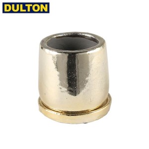 DULTON ラウンド ポット ゴールド S ROUND POT GOLD S (品番：G20-0196S/GD) ダルトン インダストリアル アメリカン ヴィンテージ 男前