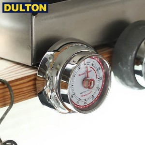 DULTON キッチン タイマー ウィズ マグネット クローム KITCHEN TIMER W/MAGNET CHROME (品番：100-189CR) ダルトン インダストリアル ア