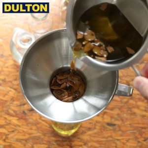 DULTON 2in1 ジャンボ ファネル ウィズ ストレーナー 2 IN 1 JUMBO FUNNEL WITH STRAINER (品番：K21-0342) ダルトン インダストリアル 