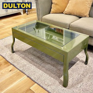 DULTON ロー テーブル 90 オリーブドラブ LOW TABLE 90 OLIVE DRAB (CODE：100-192-9OV) ダルトン インダストリアル 男前