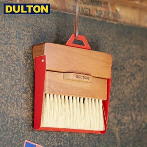 DULTON ダストパン アンド ブラシ レッド DUSTPAN AND BRUSH RED (CODE：H21-0365RD) ダルトン インダストリアル 男前