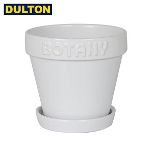 DULTON ボタニー ポット 5 ホワイト BOTANY POT 5 WHITE (CODE：G21-0395M/WT) ダルトン インダストリアル 男前