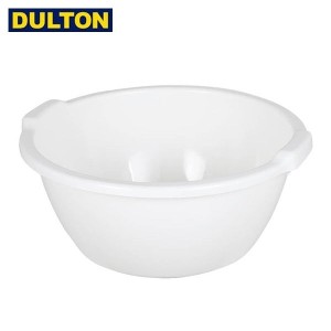 DULTON イタリアン ベイスン 15L ホワイト ITALIAN BASIN 15L WHITE (CODE：RN-0418-WT15) ダルトン インダストリアル 男前