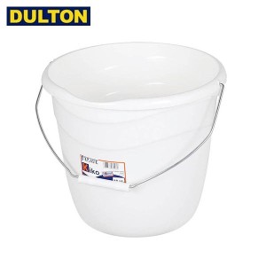 DULTON イタリアン バケツ 10L ホワイト ITALIAN BUCKET KIKO 10L WHITE (CODE：RN-0419-WTB) ダルトン インダストリアル 男前