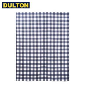 DULTON プラッド プリント テーブルクロス ブルー PLAID PRINT TABLECLOTH BLUE (CODE：MZ-0456BL) ダルトン インダストリアル 男前