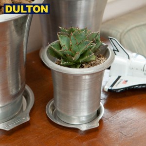 DULTON アルミニウム ポット S ウィズ ソーサー ALUMINUM POT S WITH SAUCER (CODE：NB-0462S) ダルトン インダストリアル 男前