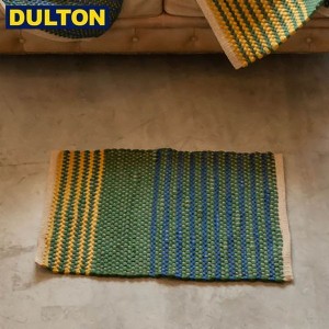 DULTON COTTON CHINDI MAT GN/BL コットン チンディ マット グリーン 【品番：RN-0529-75GB】 ダルトン インダストリアル アメリカン ヴ