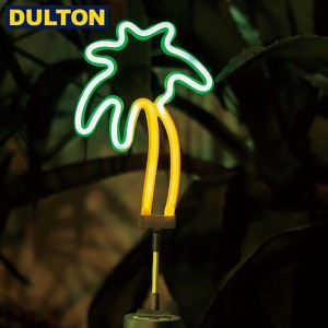 DULTON SOLAR NEON LIGHT PALM TREE ソーラー ネオン ライト パーム ツリー (品番：NB-0543PT) ダルトン インダストリアル アメリカン ヴ