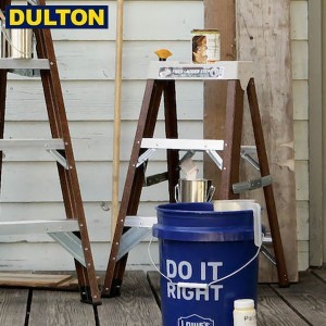 DULTON FIBER LADDER 3STEPS BROWN ファイバー ラダー 3 ステップ ブラウン (品番：Y-0604-3BR) ダルトン インダストリアル アメリカン 