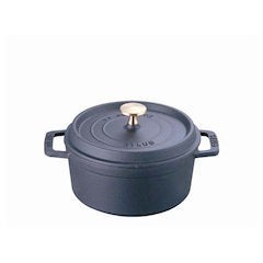 STAUB(ストウブ) ピコ・ココット ラウンド 22cm ブラック 40509-305 品番：RST3407 ZZED