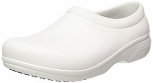 CROCS オンザクロックワークホワイト スリップオン27cm クロックス アメリカ