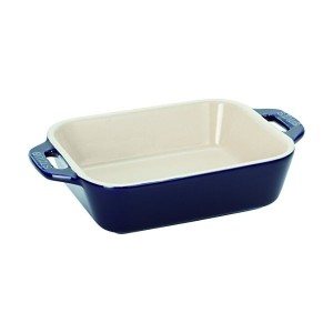 STAUB レクタンギュラーディッシュ14 40508-583 ブルー ストウブ フランス ヘンケルスジャパン