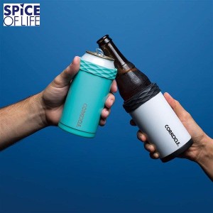 SPICE コークシクル アークティカン 保冷缶ホルダー ターコイズブルー 真空断熱 保冷剤付き CORKCICLE ARCTICAN 3101T スパイス