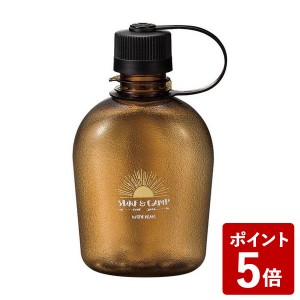 NH SURF&CAMP キャンティーン 水筒 ボトル 500ml ブラウン 正和