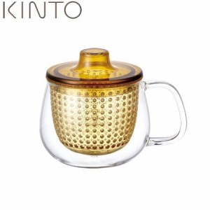 KINTO UNIMUG 茶こし付 350ml イエロー 22915 キントー ユニマグ