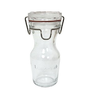 アデリア ガラス保存瓶 クリア 250mL ロックイート ドリンクボトル 1個入 イタリア製 H7569