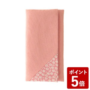 山田繊維 念珠入れ ちりめん桜小紋 むす美 日本製 ピンク 50102-003