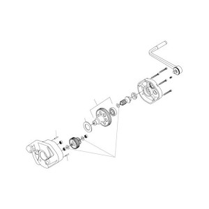 スラスト ベアリング F/915 RIDGID 93792-8681