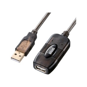 SANWA USBリピーターケーブル KBUSBR220