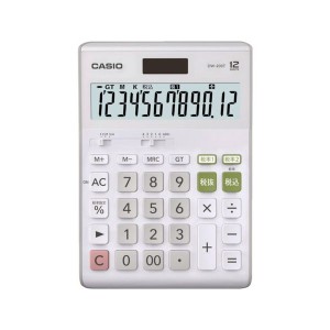 W税率電卓(デスクタイプ) カシオ DW200TN-2007