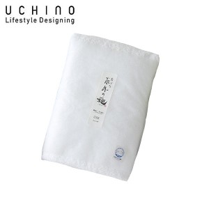 UCHINO おぼろ百年の極カラー フェイスタオル ホワイト 9015F678-W 内野 ウチノ