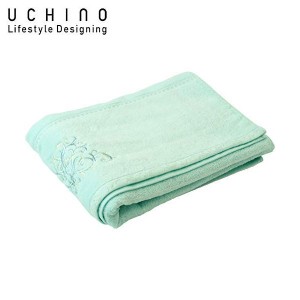 UCHINO ROYAL CREST ロマネスク バスタオル ブルー 9020B698-B 内野 ウチノ ローヤルクレスト