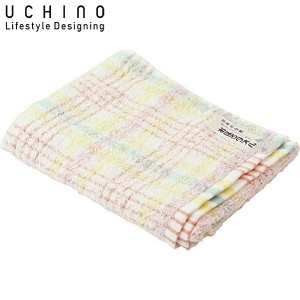 UCHINO ROYAL CREST ミエル 浴用タオル 34×90cm イエロー 9006Y608 Y