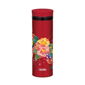 THERMOS マグボトル 牡丹 0.35L 日本製 水筒 真空断熱ケータイマグ JNY-352 BTN サーモス