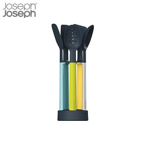 JosephJoseph エレベート シリコン 5ピースキッチンツールセット オパール ジョセフジョセフ