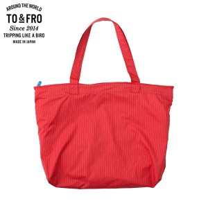 TO&FRO RAIN BAG RED レインバッグ 通勤 お散歩 レッド 赤