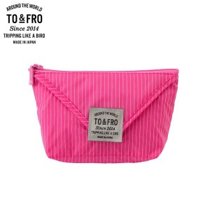 TO&FRO MULTI POUCH PINK トラベルグッズ マルチポーチ 小物収納 ピンク))