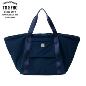 (長期欠品中につき、入荷次第の予約販売)TO&FRO CARRY ON BAG −PLAIN− NAVY トラベルグッズ キャリーオンバッグ  ネイビー 紺