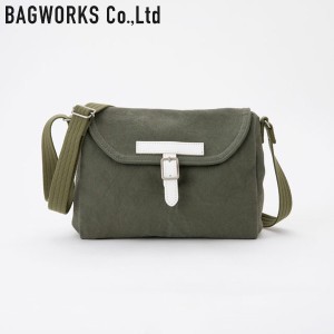 BAGWORKS POSTMAN MISSING PIECE MINI オリーブ (鞄のまち豊岡 バッグワークス) D2309