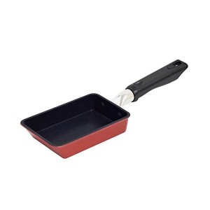 ユミックソーヴィ 玉子焼き器 赤 16.5cm SOV-E16.5-9 ウルシヤマ金属工業