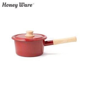 富士ホーロー Honey Ware Cotton ソースパン 16cm CTN-16S.WR ハニーウェア コットン CODE：316561