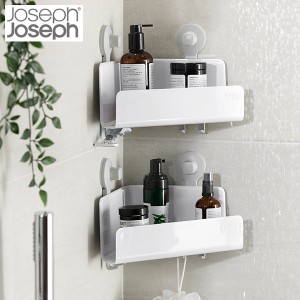 (長期欠品中につき、入荷次第の予約販売)Joseph Joseph イージーストア シャワーキャディ コーナー 2個セット シャワーシェルフ 収納 705