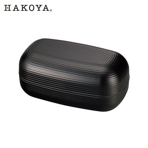 たつみや HAKOYA 砂紋 LUNCH BOX BLACK 500mL お弁当箱 ブラック