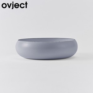 Ovject ボウル 18cm マットライトブルー 深皿 ホーロー 耐熱 オーブン 直火OK O-EBL18-MLB オブジェクト ハース