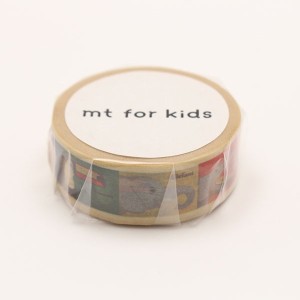 mt for kids 動物テープ マスキングテープ MT01KID010 カモ井加工紙