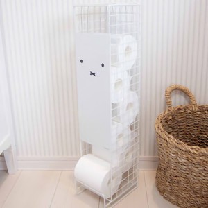 オカトー miffy トイレットペーパーストッカー 5ロール 顔だけミッフィー D2308