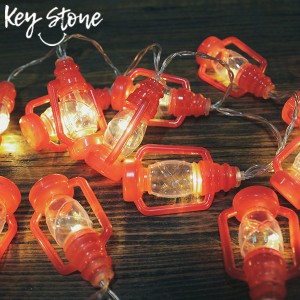 KEY STONE LEDストリングランタン レッド 20P DE046109 キーストーン D2310