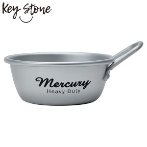 KEY STONE マーキュリー アルミ マグカップ コップ キャンプ アウトドア スタッキング 450ml L シルバーブラック MEALSLSB キーストーン 