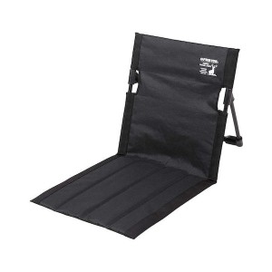キャプテンスタッグ グラシア フィールド座椅子 ブラック UC-1803