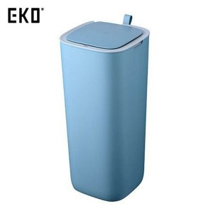 EKO モランディプラスチックセンサービン 30L ブルー センサー式開閉 蓋つき ゴミ箱 ごみ箱 EK6288-30L-BU