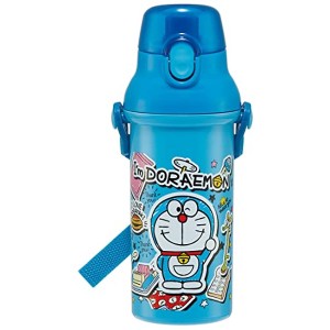 スケーター 水筒 ドラえもん ステッカー 480mL 子供用 抗菌 プラスチック製 日本製 PSB5SANAG-A