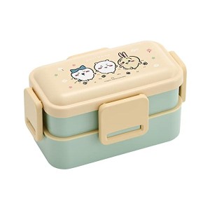 スケーター 弁当箱 ちいかわ 600mL 抗菌 ふんわり盛れる ドーム型フタ 2段 PFLW4AG-A