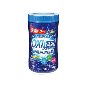 紀陽除虫菊 オキシウォッシュ 酸素系漂白剤 680g ボトル入 K-7112 D2312