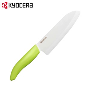 京セラ 包丁 ファイン セラミック 三徳包丁 大 ナチュラルグリーン 16cm FKR-160NGR Kyocera