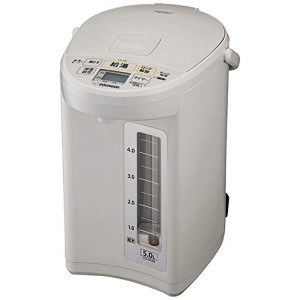 象印 マイコン沸とう電動ポット 5L ホワイトグレー CD-SE50